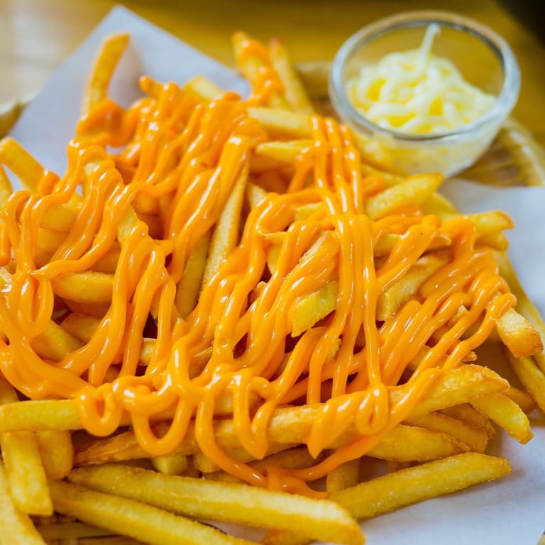 Delicious Fries: Perfect Side for Pizza and Burgers